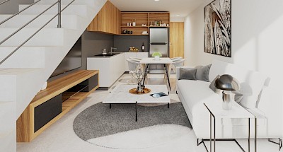 Departamento en Malta Temozón, mod. Loft B