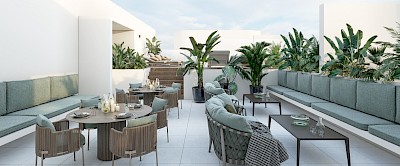 Departamento en Oxygen Montes de Amé, mod. Flow pent garden