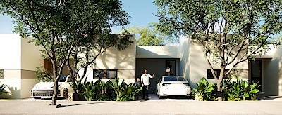 Casa en Ladera Conkal, mod. A