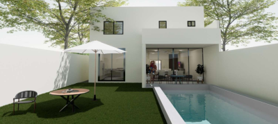 Casa en Nadira, mod. Doble altura