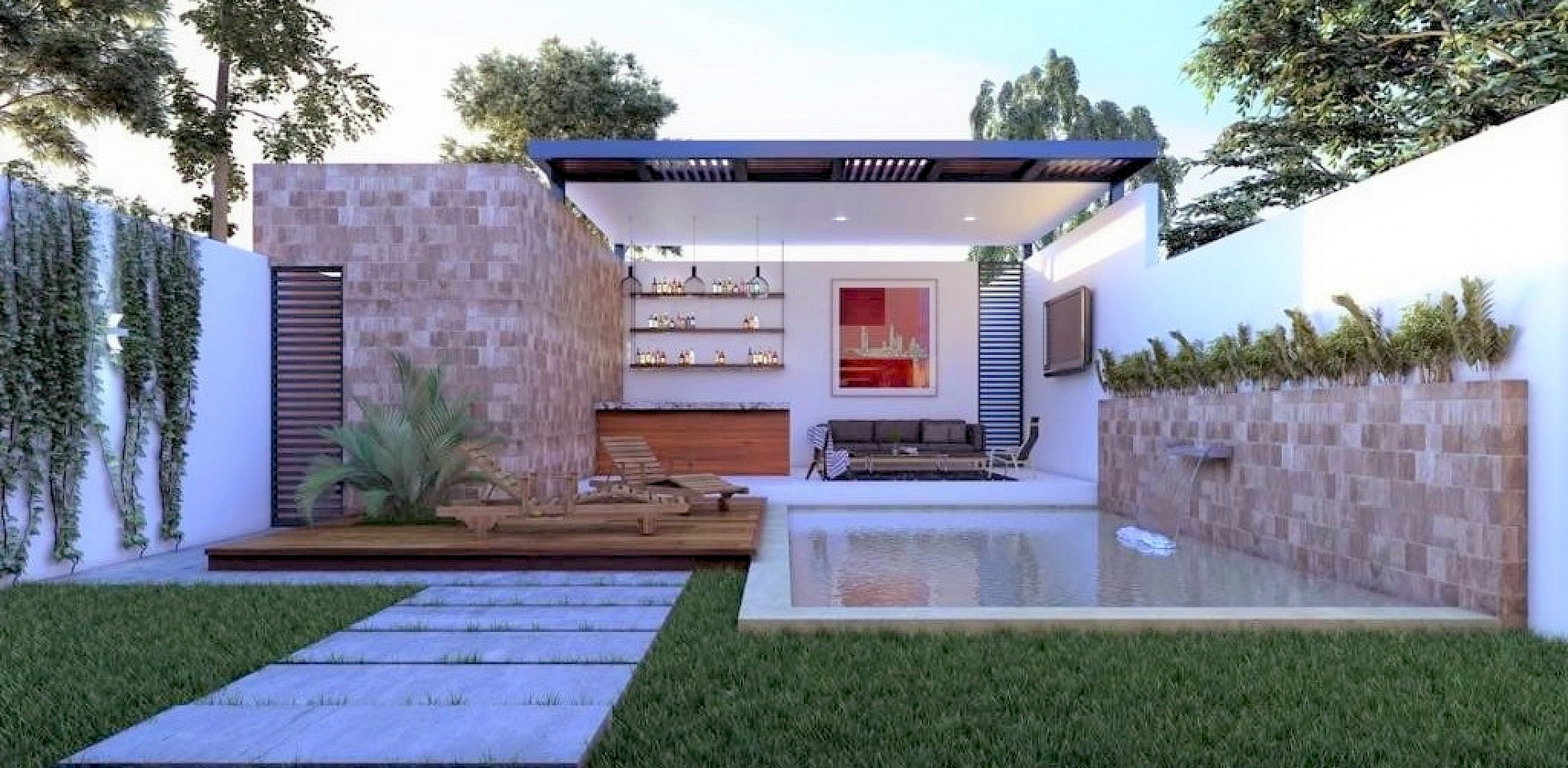 Residencia en Montebello, mod. 1