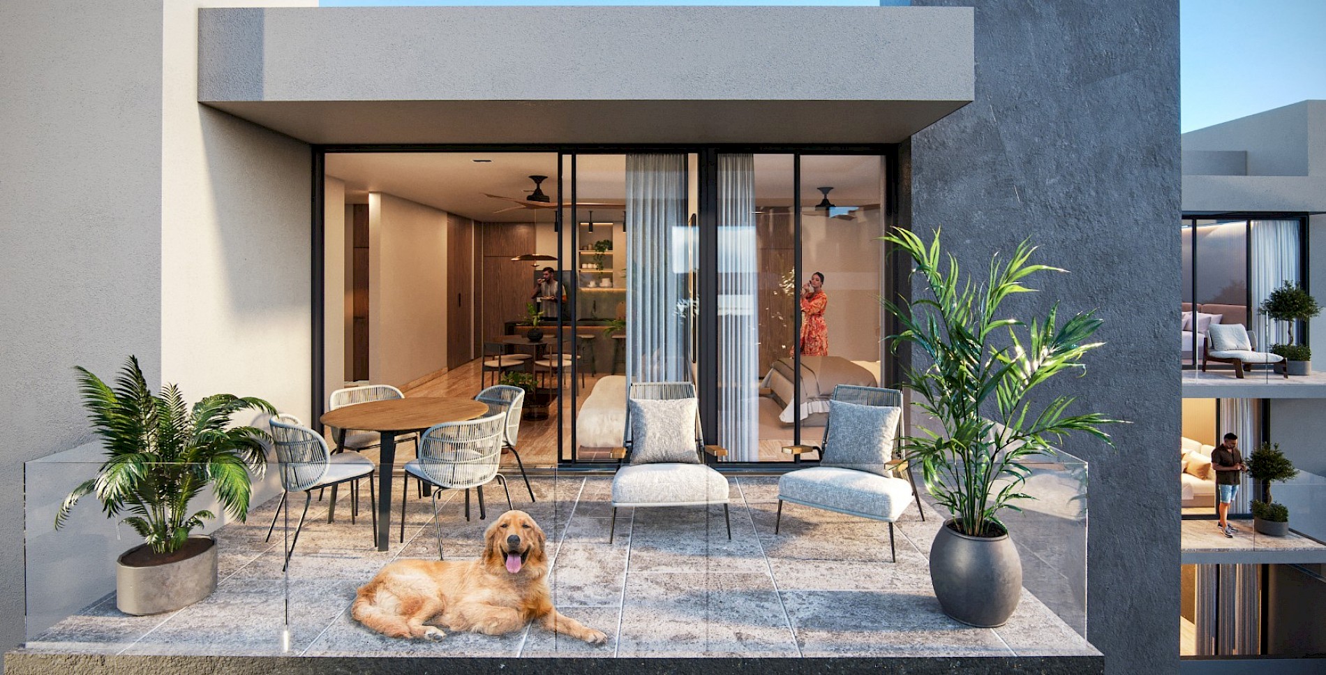 Departamento en Armorán Plaza -Temozón Norte, mod 2 habs