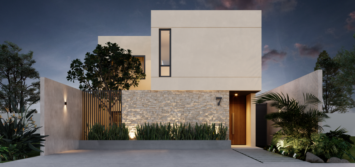 ZENARA · Residencias dentro de Privada Xcanatún