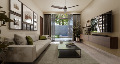 Residencias en Zenara en Xcanatún, mod. Magnolia