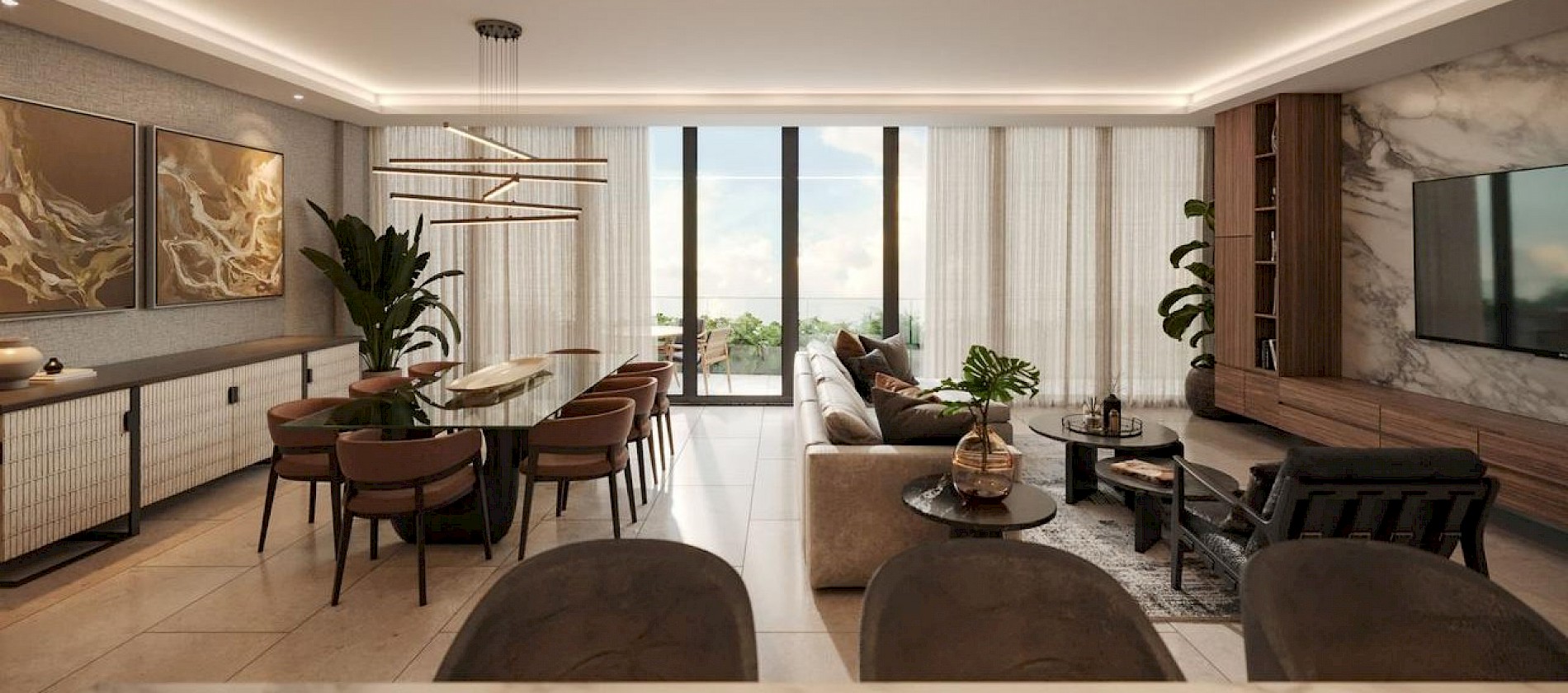 Departamento en Lussela Montecristo, mod. Park View