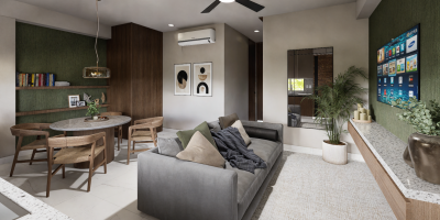 Departamento en Northe24 Montecristo, mod. A1 Flex