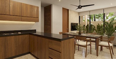 Departamento en Eme21 - Montes de Amé, mod. Campestre