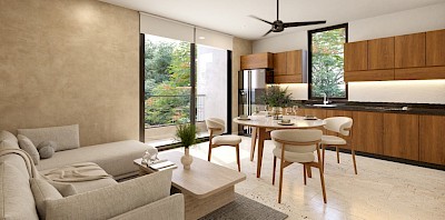 Departamento en Eme21 - Montes de Amé, mod. Alemán