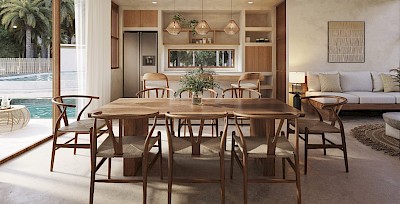 Villa en Kookay Sisal, mod. Chacah B