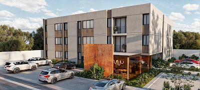 Departamento en Novanta Dzityá, mod. Flex