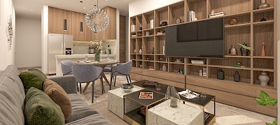 Departamento en Lusso Temozón, mod. Catania