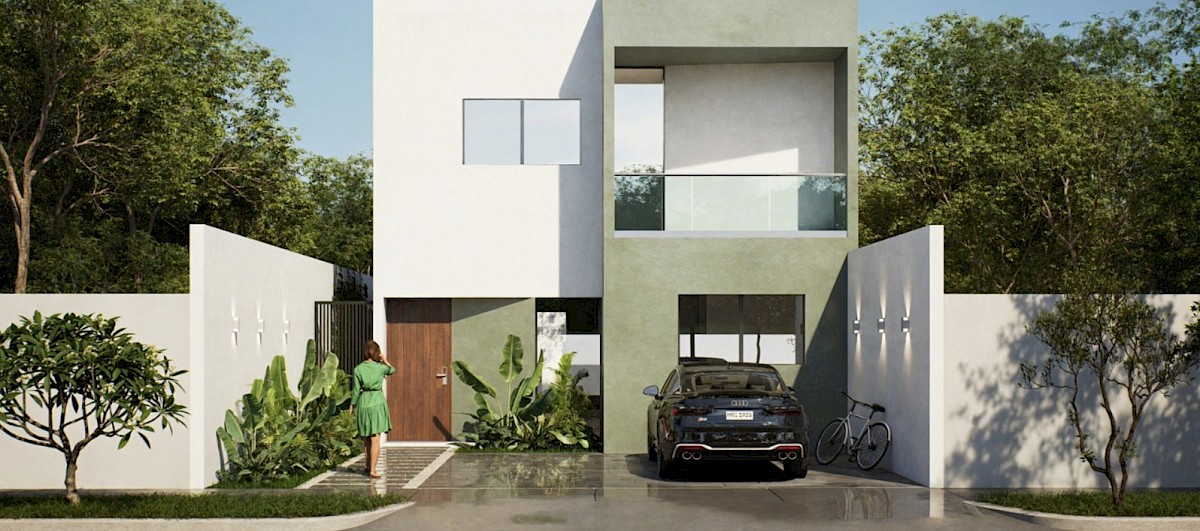 Casa en Azura Conkal, mod. 2 plantas
