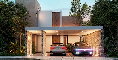 Casa en Dzityá, mod. Kalau