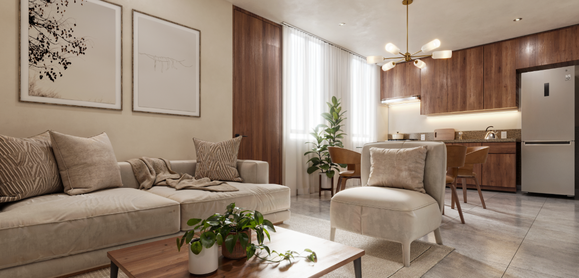 Departamento en Fratesa Temozón, mod. Dúo