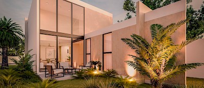 Residencia en Tres Lunas, mod. Inicial