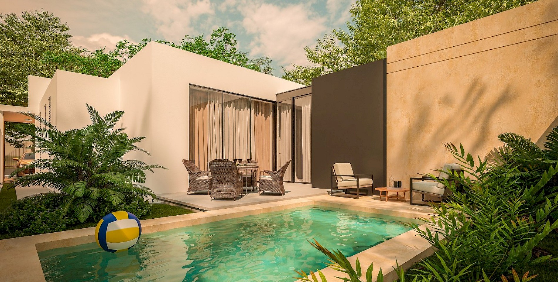 Residencia en Tres Lunas, mod. Jade 42