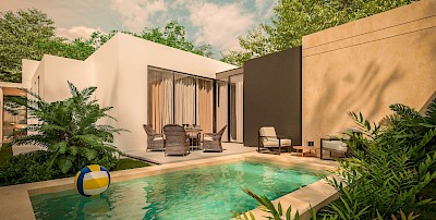 Residencia en Tres Lunas, mod. Jade 42