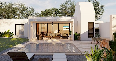 Residencia en Dzidzil-Há, mod. 535