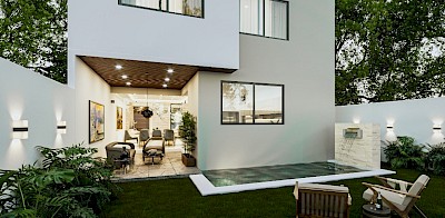Residencia en Nukuul Temozón, mod. 45