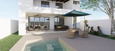 Residencia en Privada Provincia, mod. C