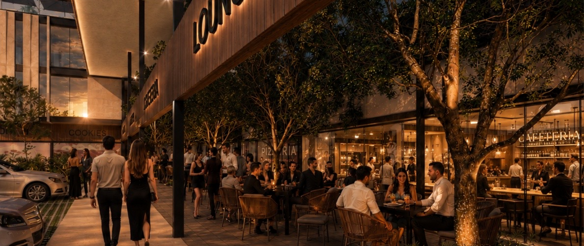 Local comercial en Urban District, mod. Restaurante