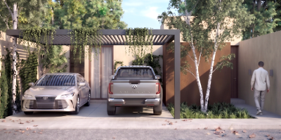 Casa en Praderas del Mayab, mod. Pradas 3