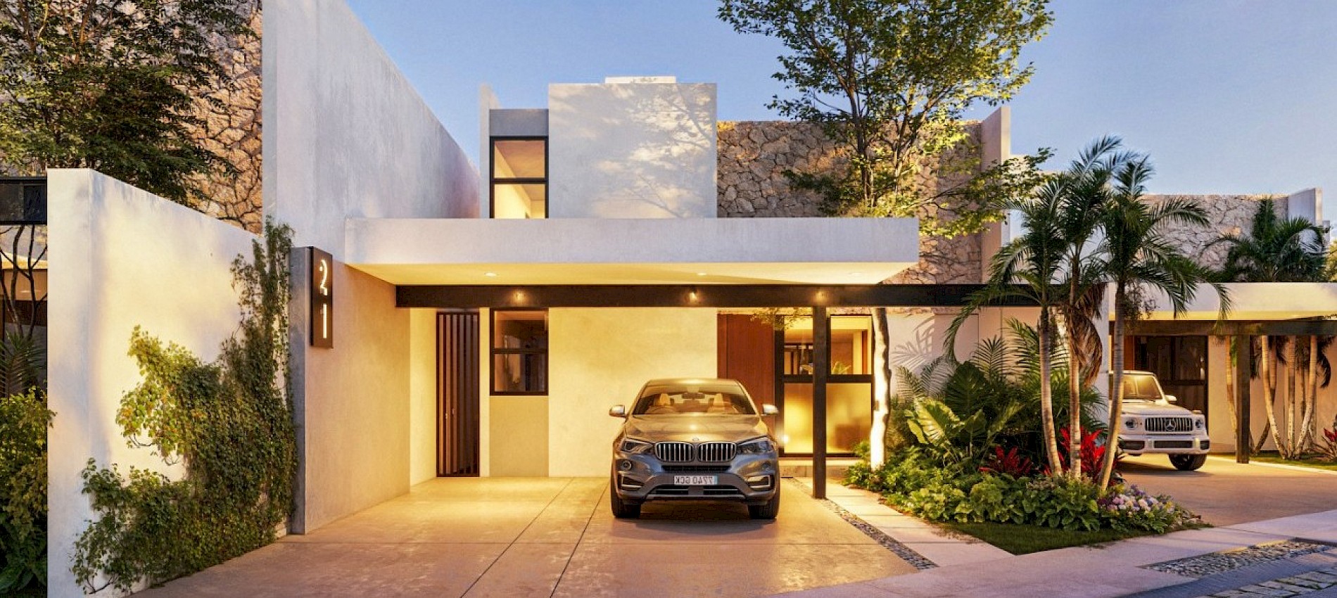 Residencia en Olisea Cholul, mod. Nodox 3 hab