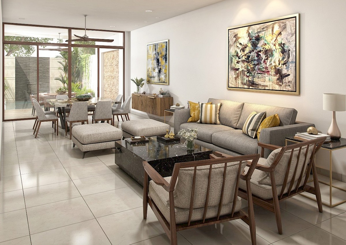 Residencia en Amara, mod. Aqua Celeste