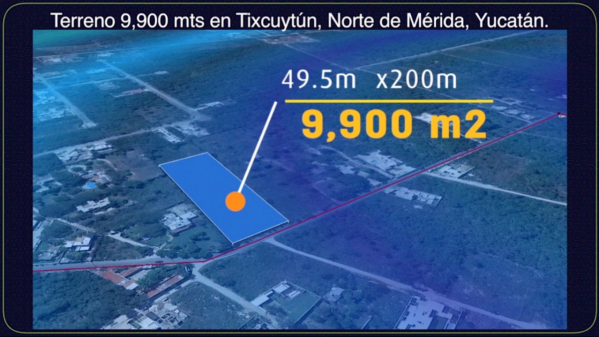 Terreno en Tixcuytún, mod. 7