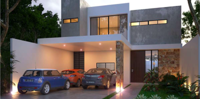 Casa en Privada Albarella, mod. H3