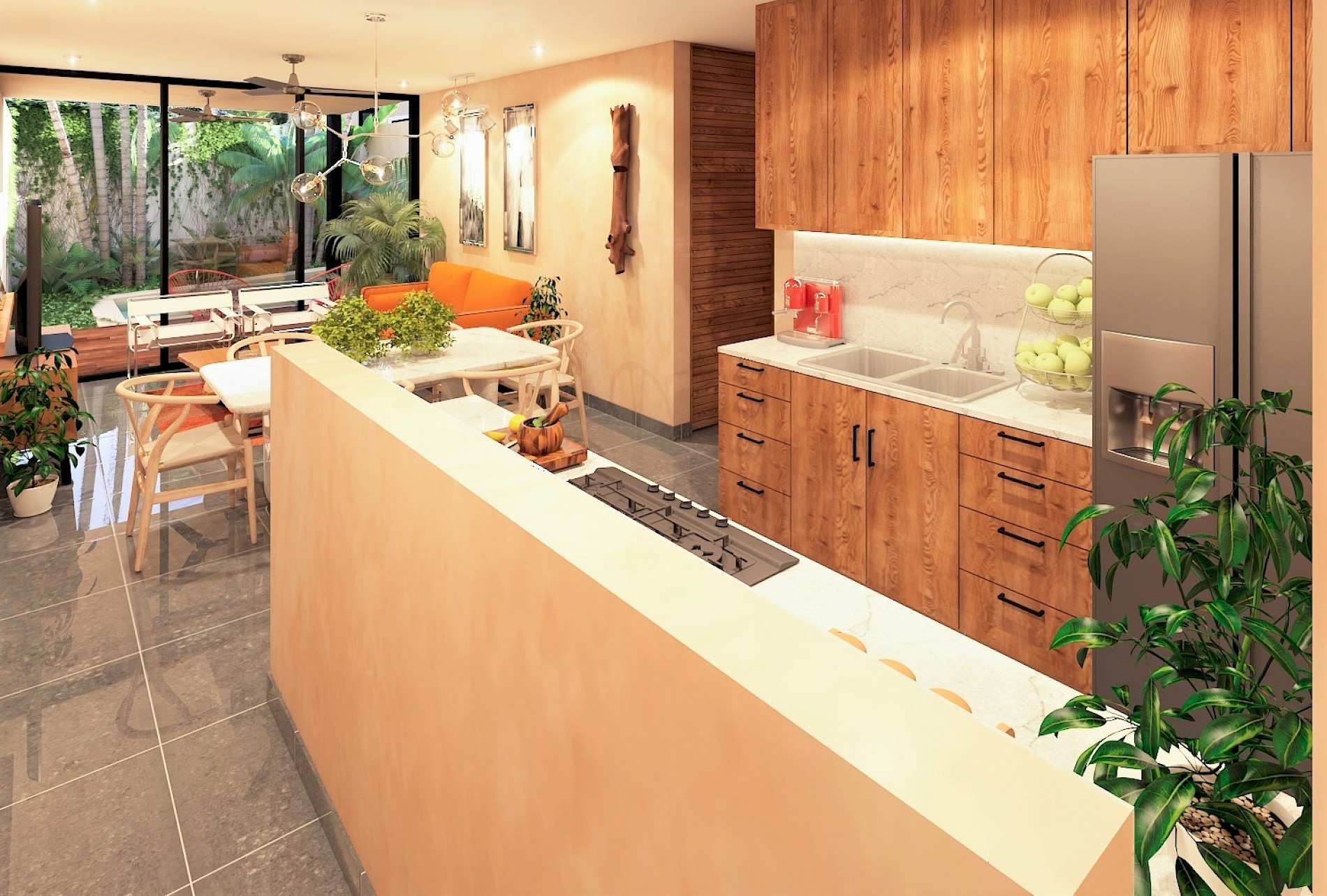 Departamento en Heleka, mod. C