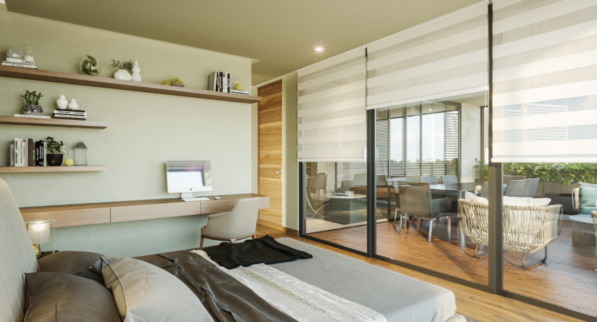 Departamento en Marena Beach Towers, mod. 120