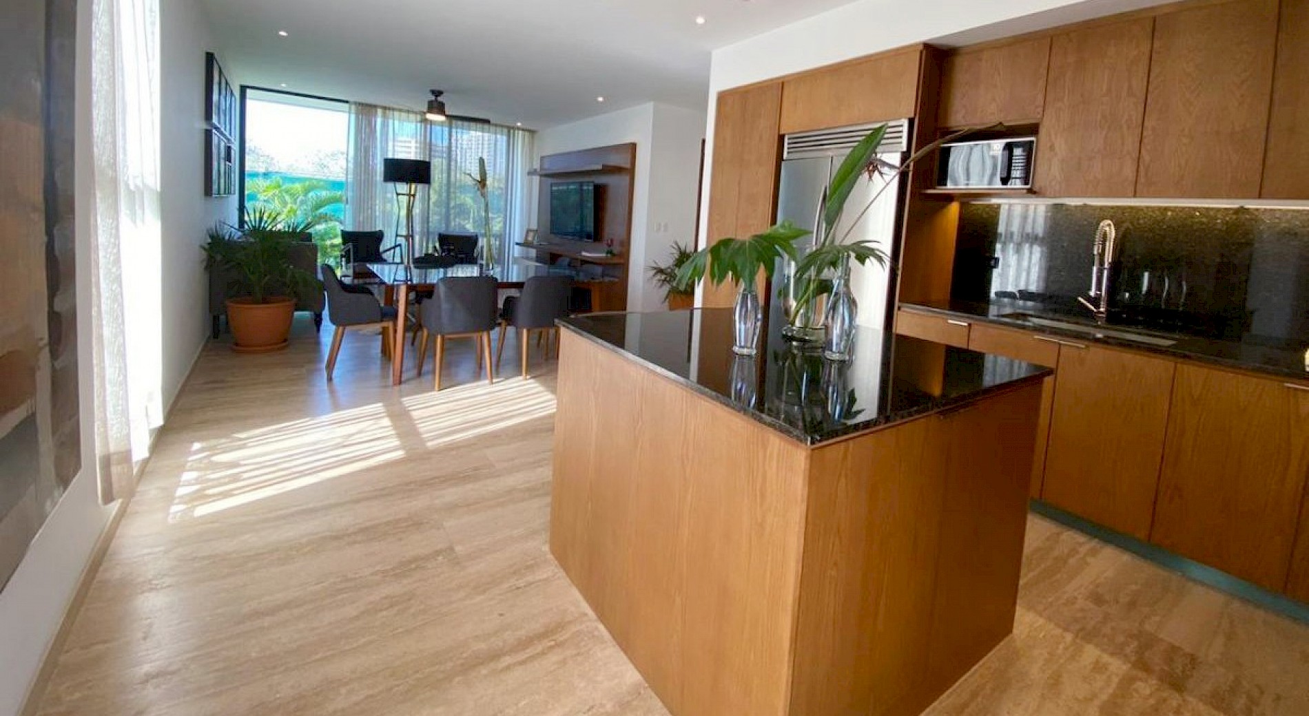 Departamentos en Torre Casa Jaguar en Primaselva, Cabo Norte, mod. 3 hab