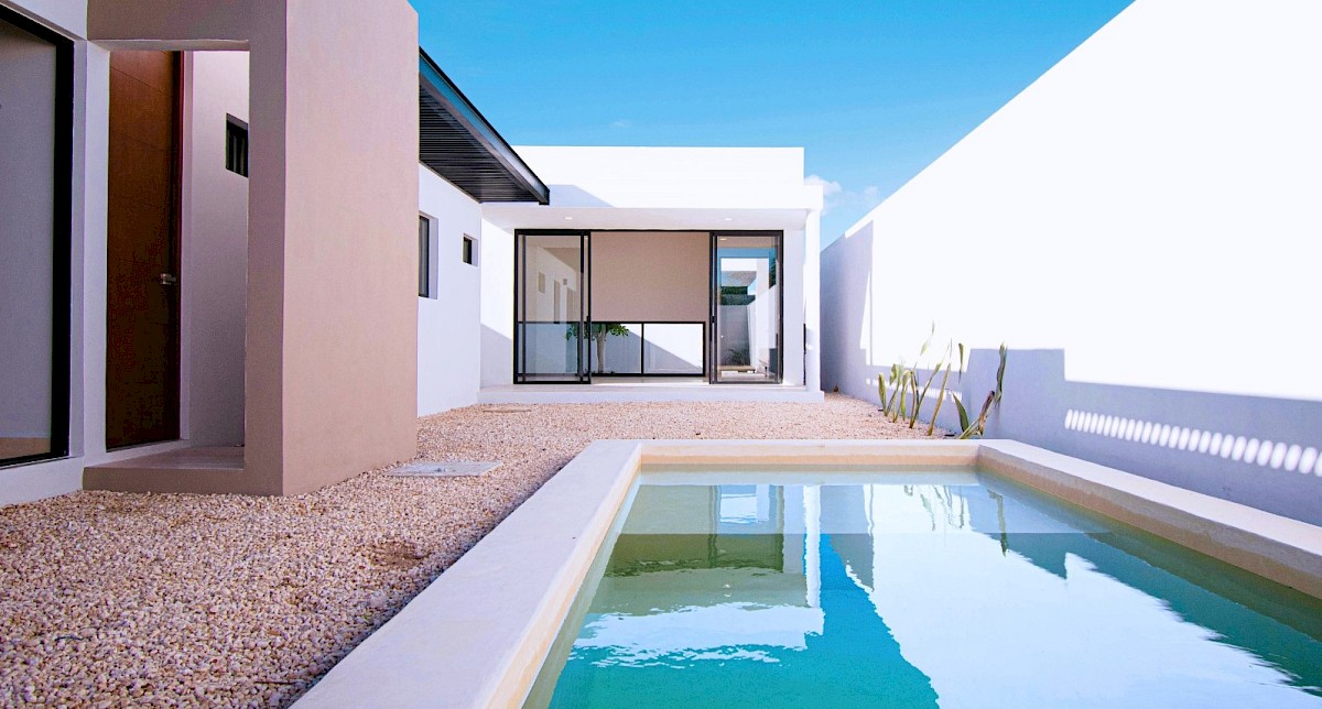 Casa en Chacté Dzitya, mod. C