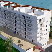 Departamentos en Olea Beach Condos, mod. Penthouse