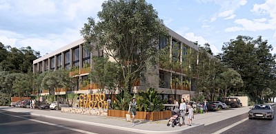 Departamento en Centro Temozon, mod. Terraza alta