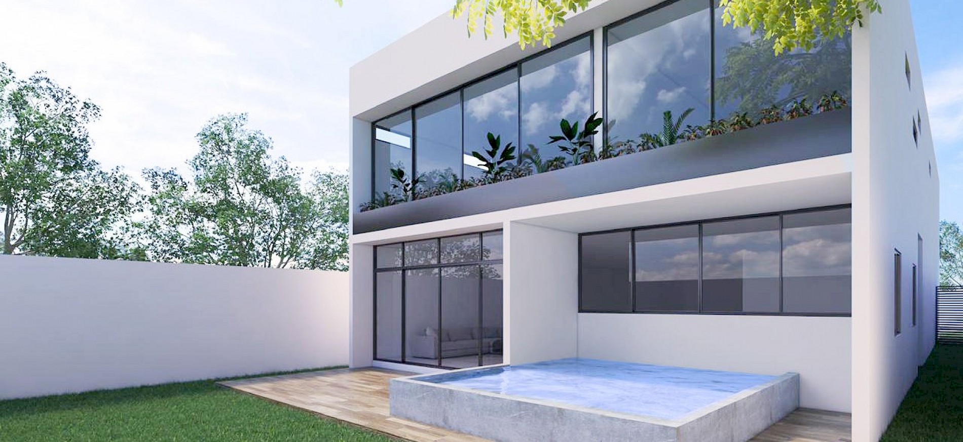 Residencia en Nortemérida, mod. 122