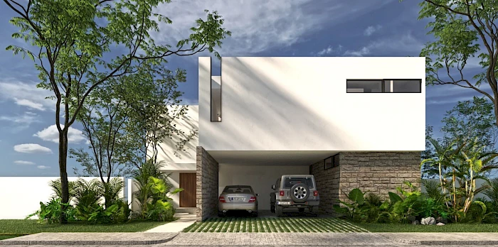 Residencia en Cholul, mod. San Luis