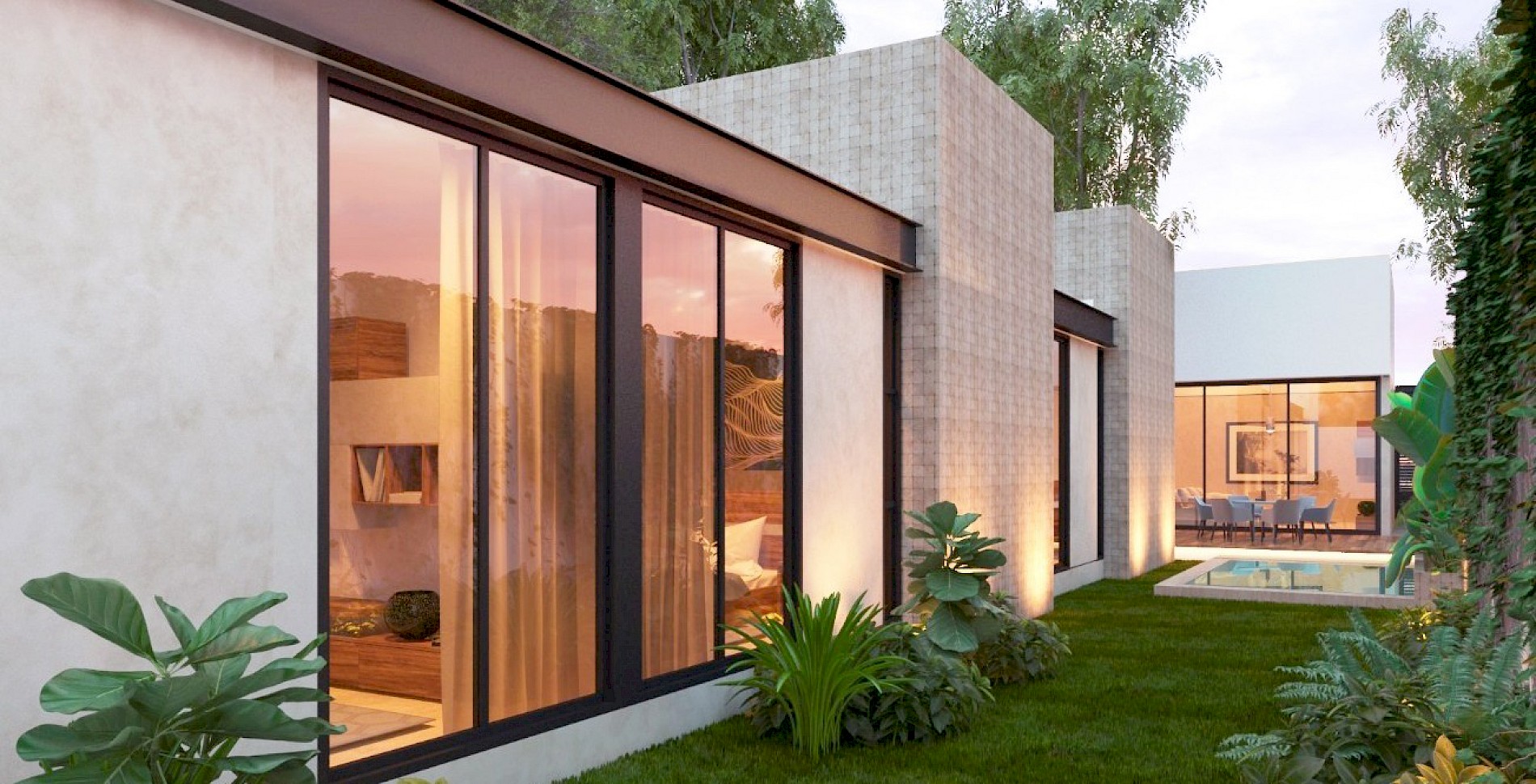 Residencia en Dzityá mod. 1