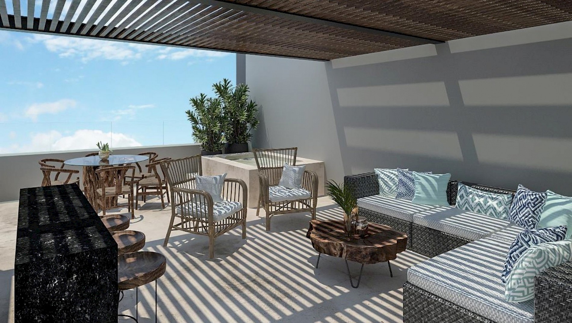 Penthouse en Costafina Chicxulub