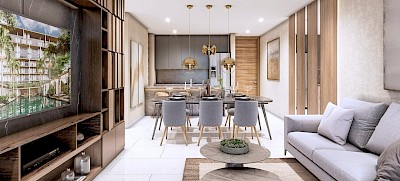 Departamento en Sereniti en Tamara, mod. A