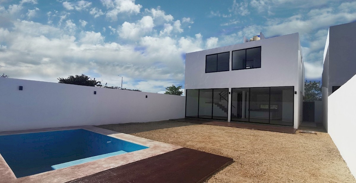 Casa en Praderas del Mayab, mod. Trébol Plus