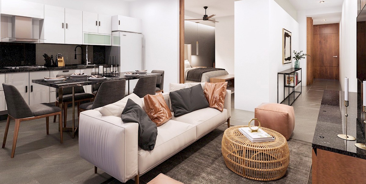 Departamento en Northown, mod. Studio