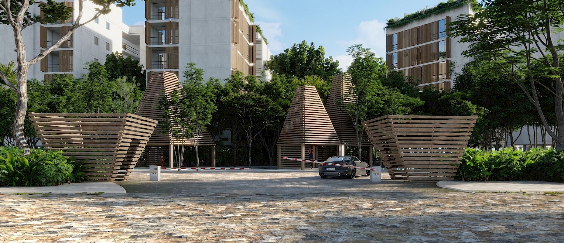 Departamentos en Torre Casa Venado en Primaselva, Cabo Norte, mod. 2 hab