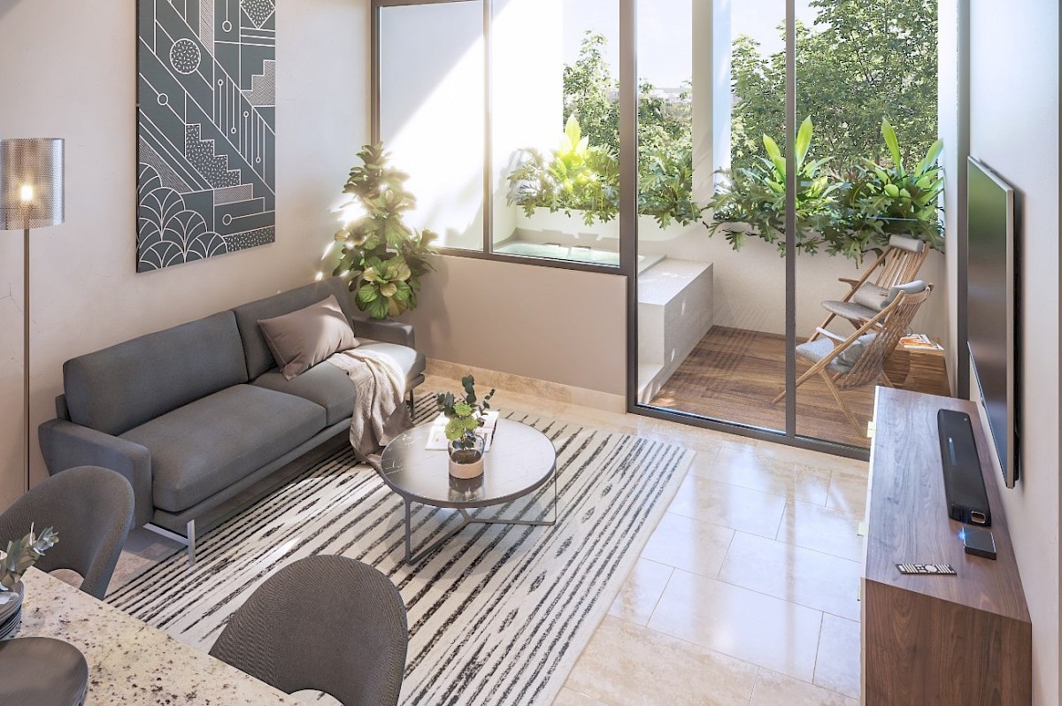 Penthouse en Mira, mod. A