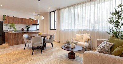 Departamento en Temozón Park, mod. Lagu