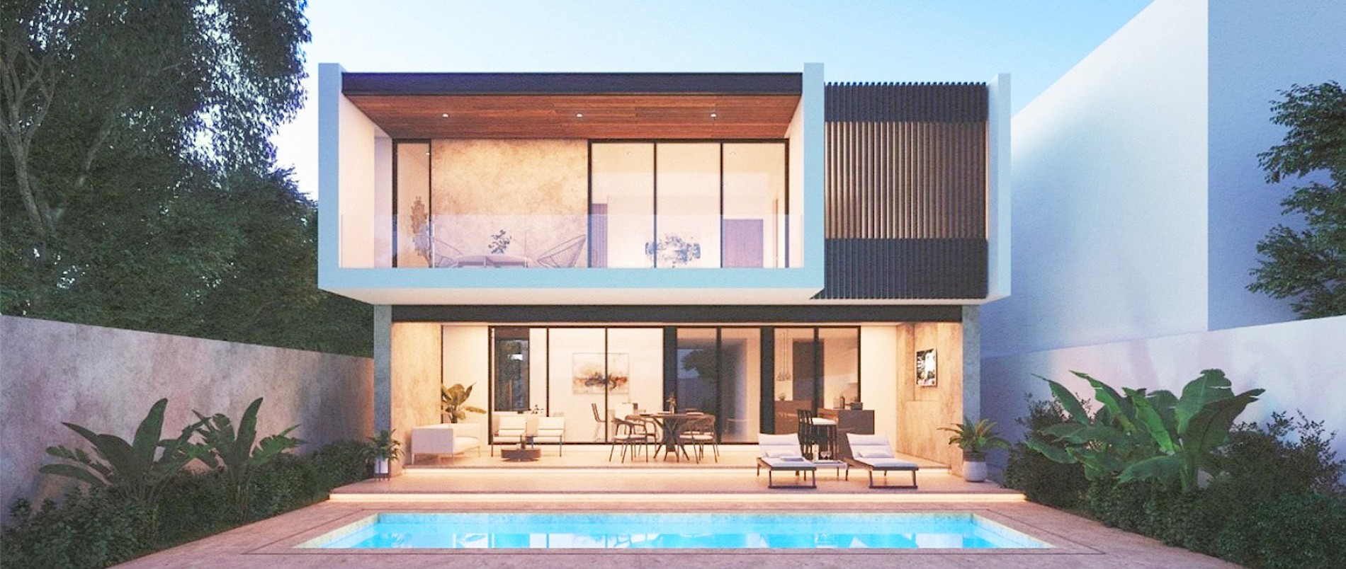 Residencia en Temozón Norte, mod. A