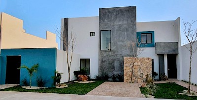 Casa en Praderas del Mayab, mod. Pos