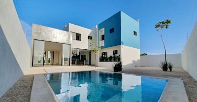 Casa en Praderas del Mayab, mod. Cubica