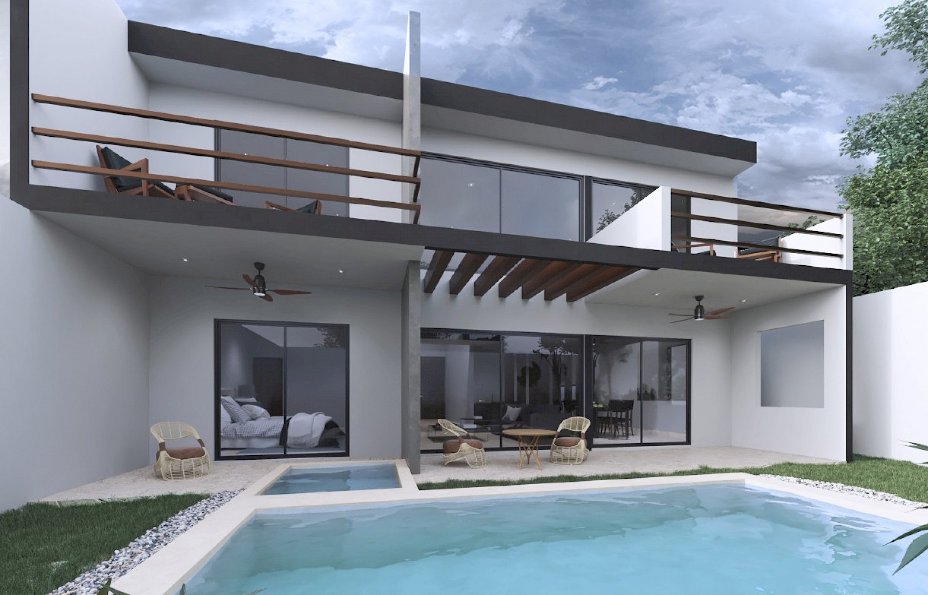 Residencia en Tamora, modelo Nalani 138
